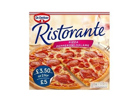 Value-Focused Frozen Pizzas : Dr. Oetker Ristorante pizza