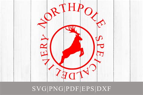 Free Printable North Pole Shipping Labels