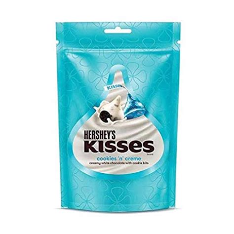 Hershey's Kisses Cookies N Crème Chocolates (33.3 G) -Pack of 12 ...
