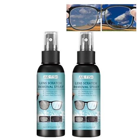 ZephyrZing Lens Scratch Removal Spray - Eyeglass Lens Scratch Remover ...