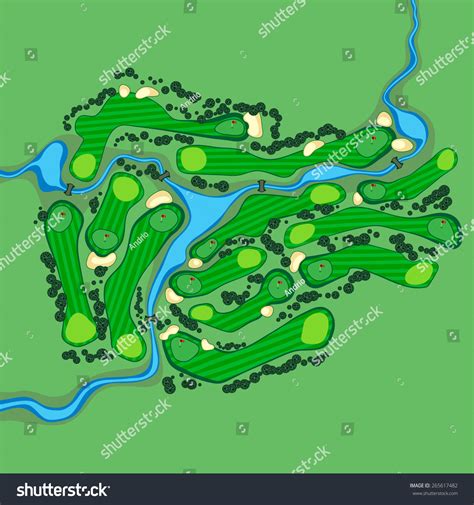 Golf Course Layout Maps 的图像结果
