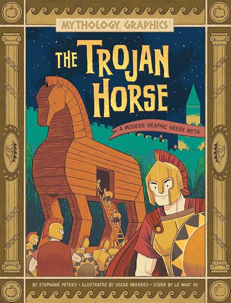 The Trojan Horse (Mythology Graphics) eBook : Peters, Stephanie True ...