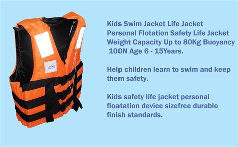 Jilani Kids Swim Jacket Life Jacket Personal Flotation Safety Life ...