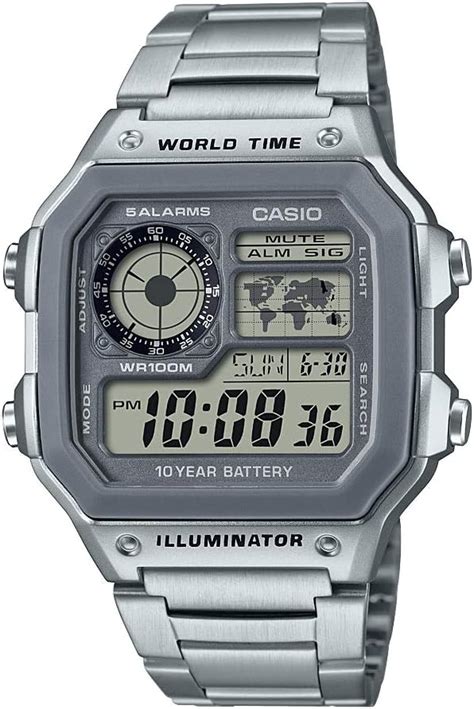 Buy Casio Men's AE-1200WH-1AVCF Digital Watch at Ubuy India