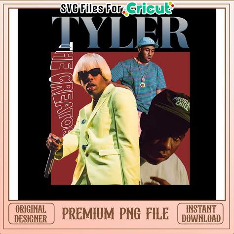 Tyler The Creator PNG Sublimation Design - svg files for cricut