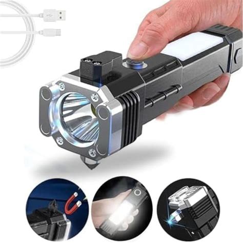 Eagle Enterprise1 pc Torch Light,LED 3W Torch Light Rechargeable Torch ...