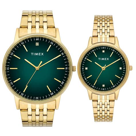 TIMEX Pairs Green Round Dial Analog Watch - TW00PR327 – KRISHNA WATCH ...