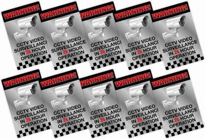 CVANU WARNING! CCTV VIDEO SURVEILLANCE IN 24 HOUR OPERATION Emergency ...