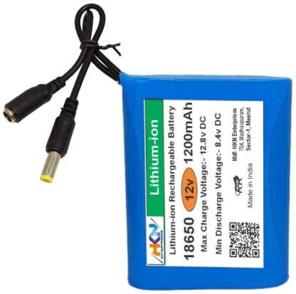 HKN 12v 1200mAh with BMS Lithium-ion Battery - HKN : Flipkart.com