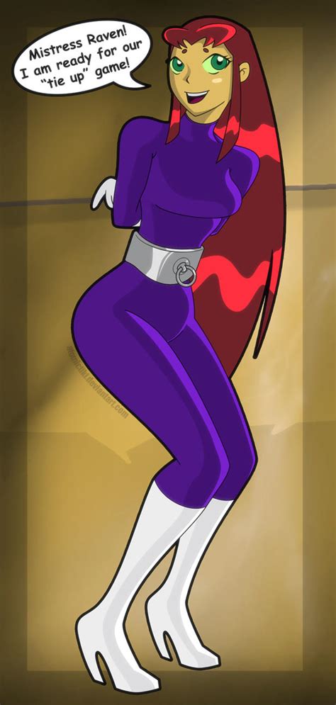 Starfire is Not Foolin' by AtomicTiki on DeviantArt