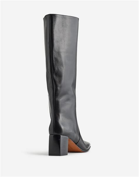 The Zane Knee-High Boot in Leather | Madewell