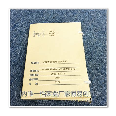 华胜档案A4空白进口无酸牛皮纸档案盒脊背打印纸B5A3档案封面定制-Taobao