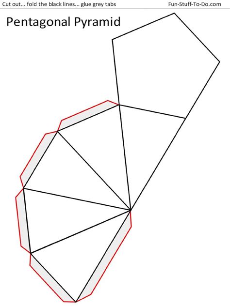 Pentagonal Pyramid Geometry 的图像结果