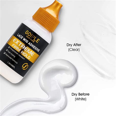 Goiple Wig Glue 1.34fl oz - Waterproof Lace Front Wig Adhesive Kit with ...