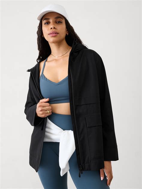 Utility Rain Jacket | Athleta