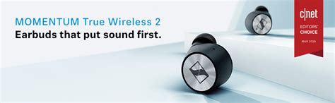 Sennheiser Momentum Bluetooth True Wireless 2 - in Ear Earbuds with mic ...