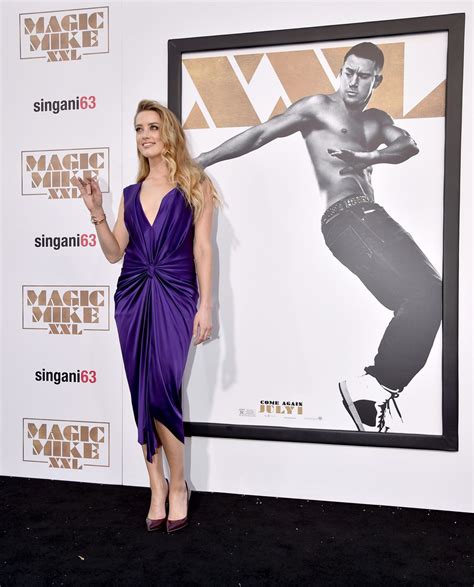 Amber Heard – Magic Mike XXL Premiere in Los Angeles • CelebMafia