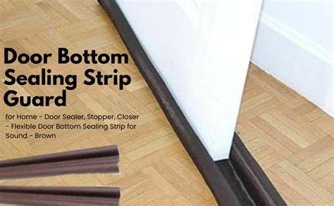 FELVA Door Bottom Sealing Strip Guard for Home |Door Sealer Door ...