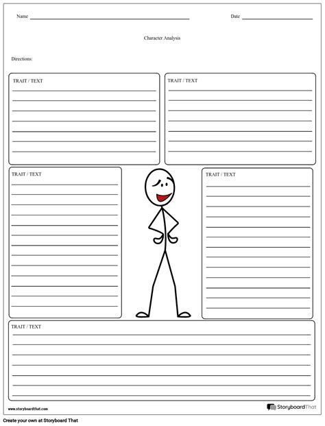 Ultimate Character Analysis Worksheet & Template Guide - Worksheets Library