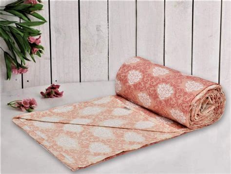 Buy Trance Home Linen Pure Cotton Reversible Dohar Single Bed Size | AC ...