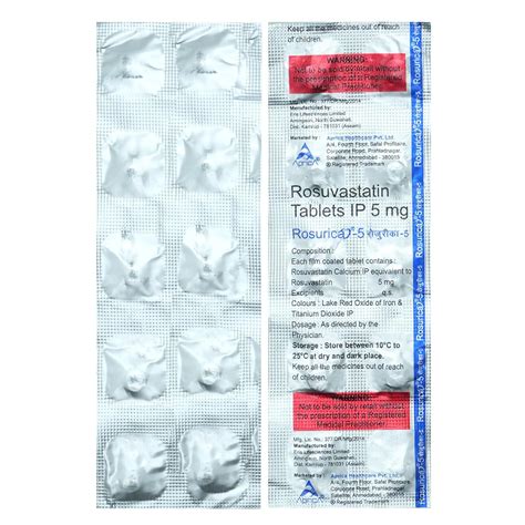 Rosurica 5mg - Strip of 10 Tablets : Amazon.in: Health & Personal Care