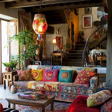 10 Bohemian Living Room Ideas: Create a Cozy and Eclectic Space with ...