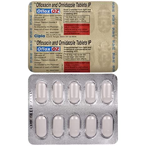 Oflox OZ - Strip of 10 Tablets : Amazon.in: Fashion