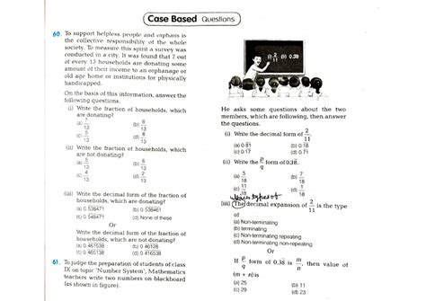 Class 9 Maths Case Based Questions on Donations and Geometry - Studocu