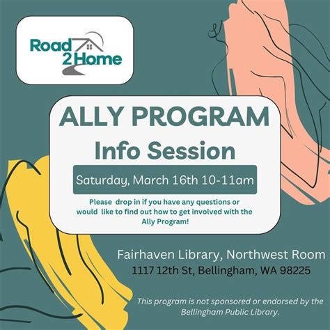 Ally Program Info Session, Fairhaven Library, Bellingham, March 16 2024 ...