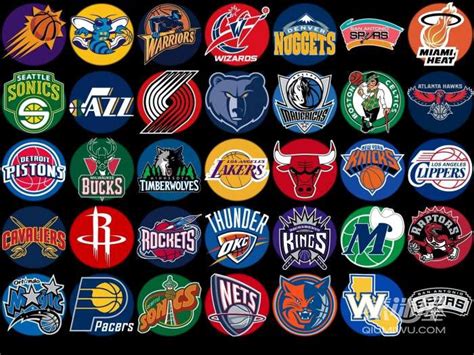 NBA球队Logo矢量图设计图图片_标识_LOGO标识-图行天下素材网