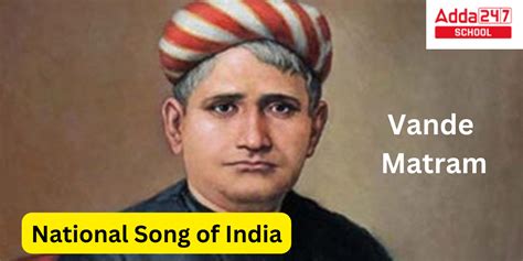 National Song of India in English and Hindi
