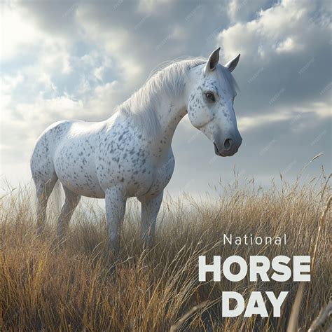 National Horse Day PSD Banner Design Template for Social Media ...