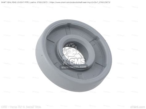 SHAFT SEAL RING 12X30X7 PTFE for KTM - order at CMSNL