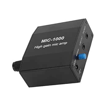 Microphone Amplifier Mic Audio Amp High Gain 1000 Times Amplification ...