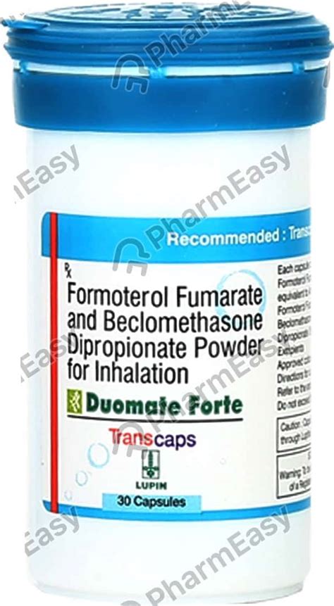 Buy Duomate Forte Box Of 30 Transcaps Online at Flat 15% OFF | PharmEasy