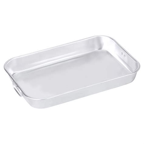 CRESTWARE, Roasting Pan with Drop Handles Pan, Aluminum, Roasting Pan ...