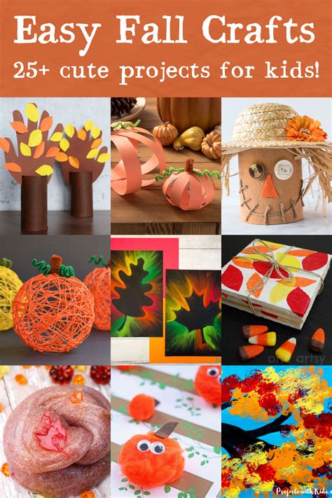 Fun Fall Crafts For Kids: the Ultimate List! - DIY Candy