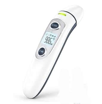 Touchless Thermometer for Adults and Kids, Forehead and Ear Thermometer ...
