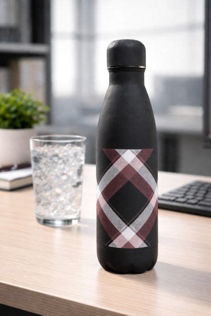 CLEVER KITCHEN Hot & Cold Steel Double-Wall Vacuum Thermos Flask Water ...