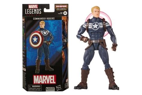 Figurine Marvel Legends Captain Marvel Commander Rogers - MesCadeaux