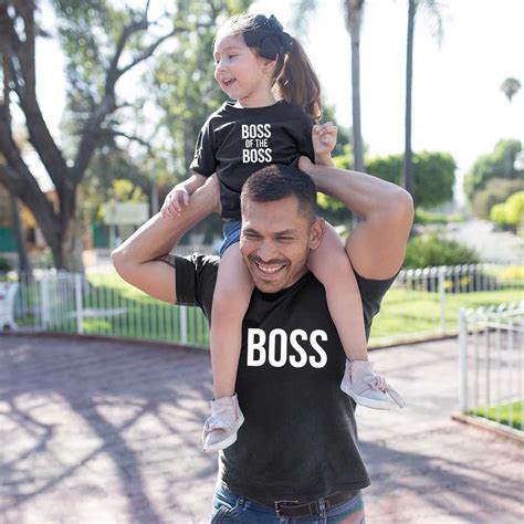 Boss & Boss of the Boss Matching T-shirts – Babybug