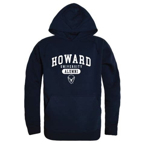 Howard University Bison Alumni Fleece Hoodie Sweatshirts