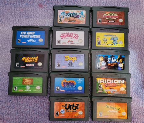 Gameboy Advance Sp Games 的图像结果