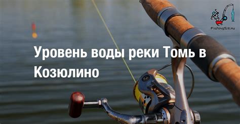 Уровень воды в Томи в Козюлино - онлайн на графике