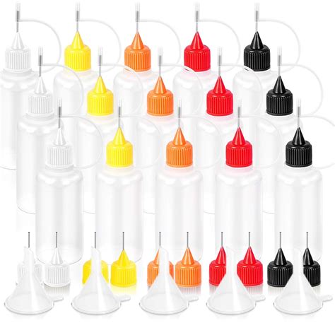YGDZ YGDZ 15PCS 30ml Precision Tip Applicator Bottles, 10PCS Additional ...
