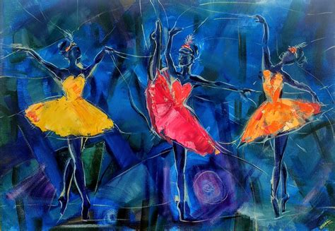 Ballet Dancer Painting