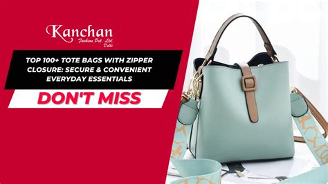 Top 100+ Tote Bags with Zipper Closure: Secure & Convenient Everyday ...