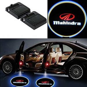 goshop 2pcs Door Light for Mahindra Logo Projector Lights LED Laser ...