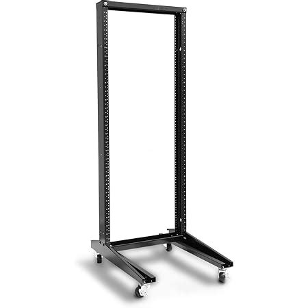 Buy Raising ELECTRONIS 24U 2 Post Open Rack Frame Rack 19 Inch Movable ...