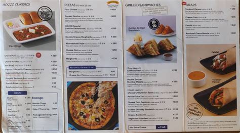 Menu at Hocco Eatery (SOBO Centre), Ahmedabad, Shop no. 98